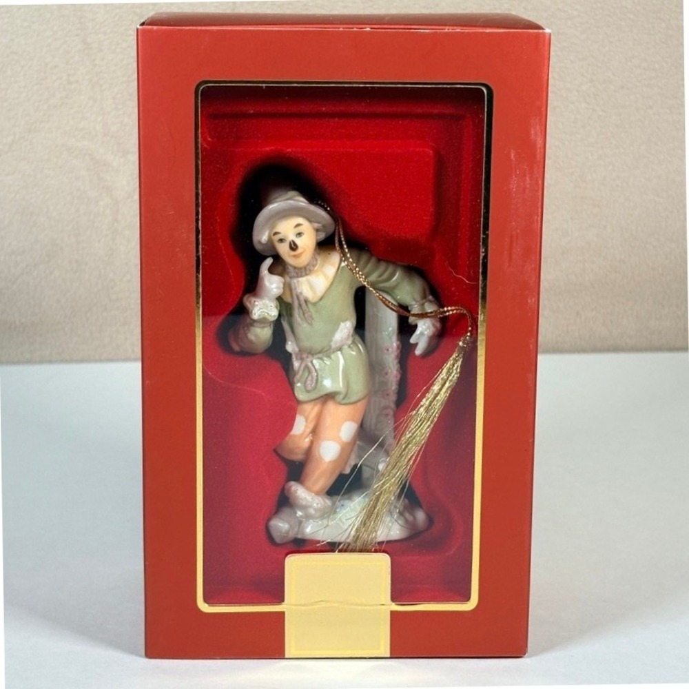 Lenox SCARECROW‎ ORNAMENT Wizard of Oz Porcelain Christmas Ornament in Box